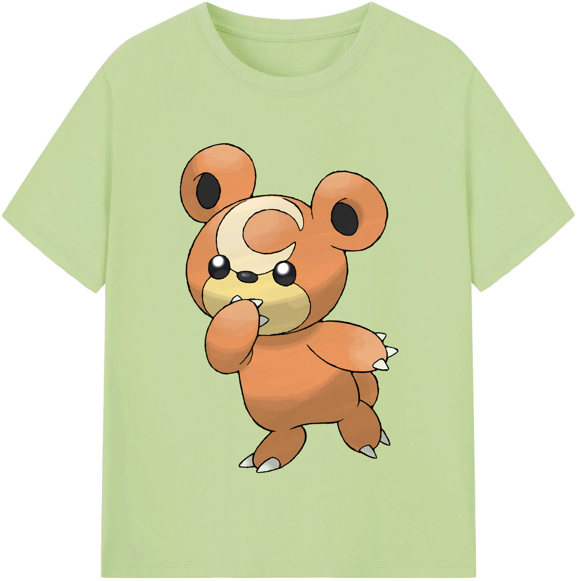 （画像用） ポケットモンスター Pokémon 綿100％半袖Tシャツ（フロントプリント）